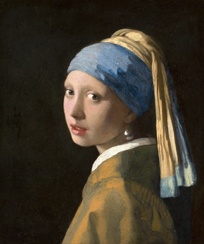 Gemälde: Das Mädchen mit dem Perlenohrgehänge