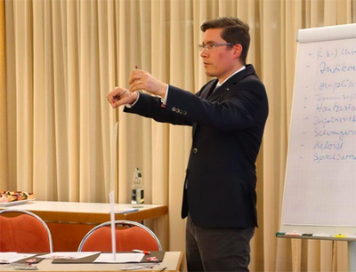 Foto: Dr. med. Christoph Löser im JuDerm-Workshop