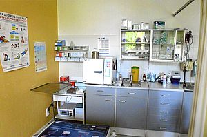 Foto Raum für Sterilisation etc.