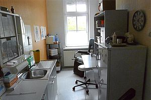 Foto Labor und Raum für Tests
