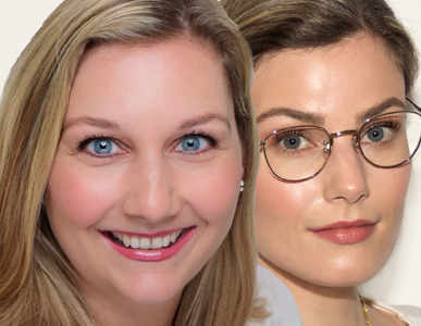 Foto von zwei engagierten junge Fachärztinnen für Dermatologie